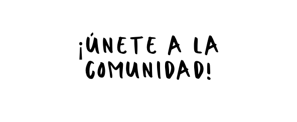 únete a la comunidad