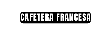 cafetera francesa